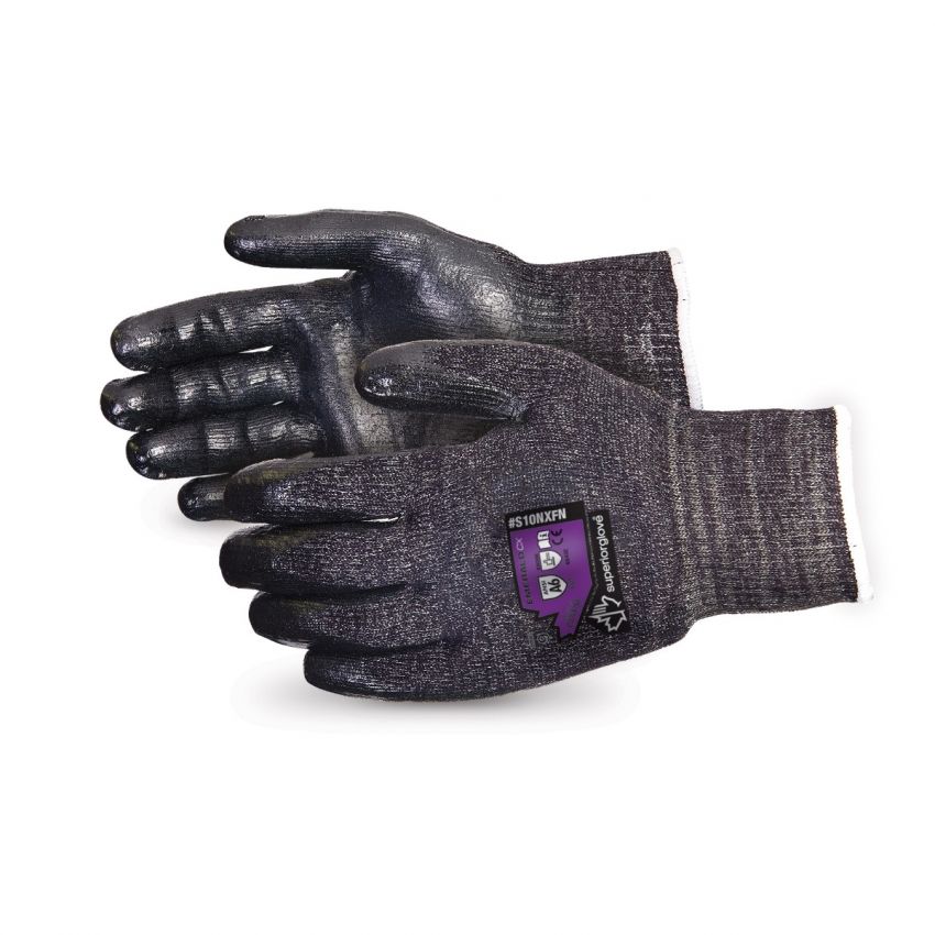 Emerald CX® Foam Nitrile Coated Leather Reinforced Work Gloves